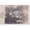 Carte photo : les Biards - chasse au blaireau - la prise - très bon état