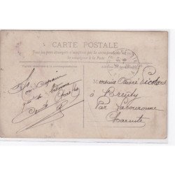 PARIS 19 ème : lot de 2 cartes photo des abattoirs de La Villette - bon état