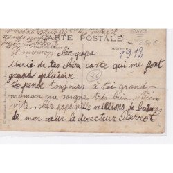 NICE : carte photo de la confiserie patisserie PIRANI et fils - bon état (un coin plié)