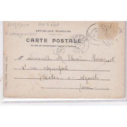 DURFORT : carte photo des chaudronniers - bon état (timbre décollé au dos)