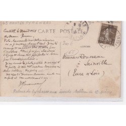 CAUTERET : carte photo d'un retour de chasse à l'isard en 1928 - très bon état