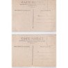 PARIS 8ème : lot de 5 cartes postales bromure gare et voitures électriques KRIEGER - très bon état