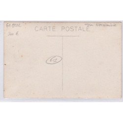 BAGNOLES DE L'ORNE (environs) : carte photo d'une chasse à tir en 1925 - très bon état