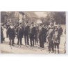 BERNIERES SUR MER : lot de 2 cartes photo de l'inauguration du monument aux morts en 1920 - très bon état