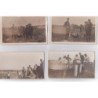 BRUYS : lot de 7 cartes photo "autopsie d'un cheval mort pendant la première guerre mondiale (vétérinaire) très bon état