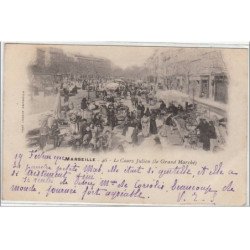 MARSEILLE : le cours Julien (le grand marché) - très bon état