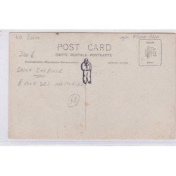 SAINT ETIENNE : carte photo de l'armurerie LAROCHE "aux Armes de Saint Etienne (chasse) - très bon état