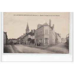 LE LOUROUX BECONNAIS - Route d'Angers et rue de la Mairie - très bon état