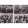 NANTEUIL LES MEAUX : lot de 21 cartes photo de l'école des filles (est jointe la pochette d'origine) - très bon état
