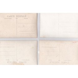 NANTEUIL LES MEAUX : lot de 21 cartes photo de l'école des filles (est jointe la pochette d'origine) - très bon état