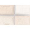 NANTEUIL LES MEAUX : lot de 21 cartes photo de l'école des filles (est jointe la pochette d'origine) - très bon état