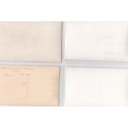NANTEUIL LES MEAUX : lot de 21 cartes photo de l'école des filles (est jointe la pochette d'origine) - très bon état