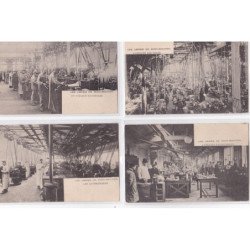 PUTEAUX : série de 12 cpa - les usines de DION-BOUTON (automobile) - très bon état