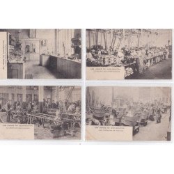 PUTEAUX : série de 12 cpa - les usines de DION-BOUTON (automobile) - très bon état