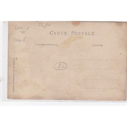 SORIO : carte photo d'ouvriers au repos - très bon état