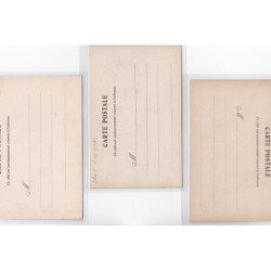 COLLECTION DES CENT : série complète de 10 cpa avec la pochette dont Steinlen, Léandre... - très bon état