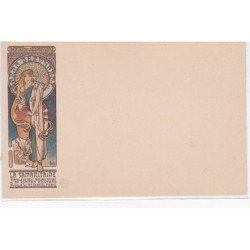 CINOS : lot de 33 cartes postales dont TOULOUSE LAUTREC, 2 cpa de Mucha (il en manque 2) - très bon état