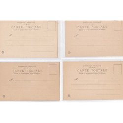 CINOS : lot de 33 cartes postales dont TOULOUSE LAUTREC, 2 cpa de Mucha (il en manque 2) - très bon état