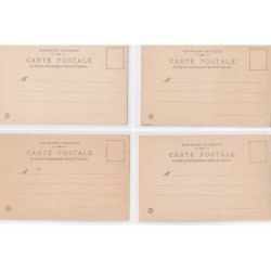 CINOS : lot de 33 cartes postales dont TOULOUSE LAUTREC, 2 cpa de Mucha (il en manque 2) - très bon état