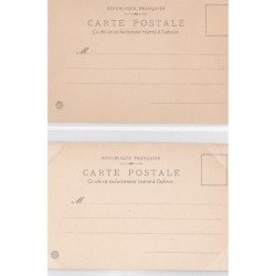 CINOS : lot de 33 cartes postales dont TOULOUSE LAUTREC, 2 cpa de Mucha (il en manque 2) - très bon état