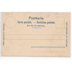 PUBLICITE : vingt cinquieme anniversaire de la fondation de l'union postale universelle berne 1875-1900 - tres bon etat