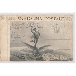 PUBLICITE : E. Paschioni milano 1906, esposizione internazionale di milano 1906 inaugurazione - tres bon etat