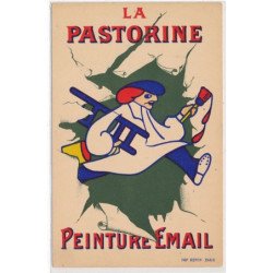 PUBLICITE : la pastorine peinture email - tres bon etat