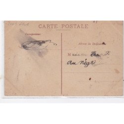 PUBLICITE : carte postales illustrée pour les cycles CELER (aviation - vélo) a  Paris - bon etat