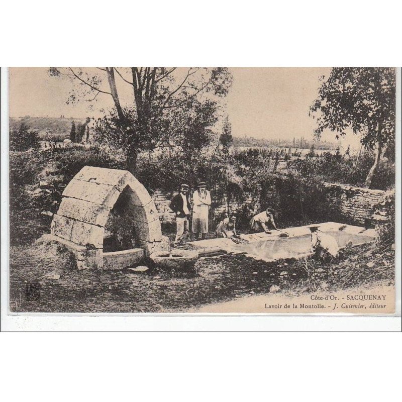 COTE D'OR : SACQUENAY : lavoir de la Montolle - très bon état