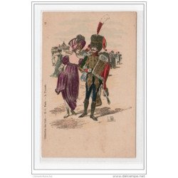 COLLECTION DES CENT : VALLET (militaires) -   état (petites traces au dos)