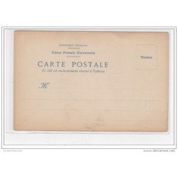 COUTURIER : carte postale sur la lutte vers 1900 (sports) - bon état (très léger défaut)