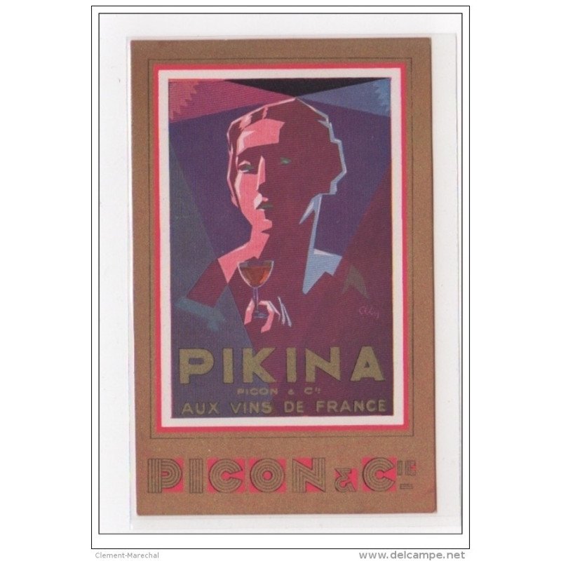 PUBLICITE pour la PIKINA (alcool) (picon et cie) vers 1920 - très bon état