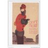 PUBLICITE pour "les gants Nicolet" a  Paris vers 1920 illustrée par BENIGNI - très bon état (carton double format c