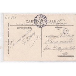 CORCY : étang et lavoir ( toillée) - bon état (un coin plié)
