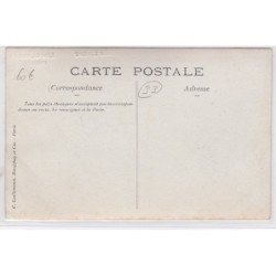 TAUSSAT LES BAINS : carte photo de la chapelle - sortie de la messe (photo AUBERT NIZEAU) - très bon état