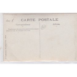 TAUSSAT LES BAINS : carte photo de la chapelle - sortie de la messe (photo AUBERT NIZEAU) - très bon état