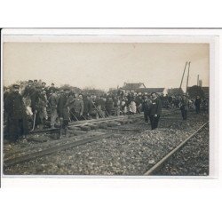 THOMERY : Chantier, Chemin de Fer, Photo AUBINEAU - très bon état