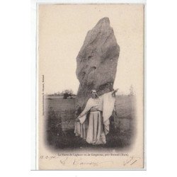 La pierre de Laghour ou de Gargantua - près de Breteuil - très bon état