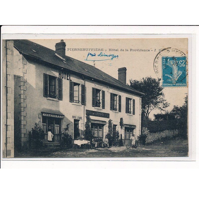 PIERRE BUFFIERE : Hôtel de la Providence - très bon état