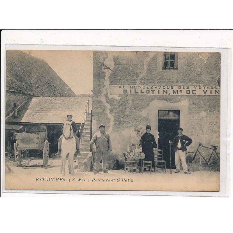 ESTOUCHES : Restaurant Gillotin - très bon état