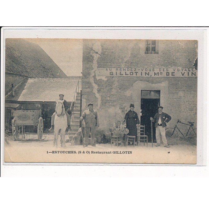 ESTOUCHES : Restaurant Gillotin - état