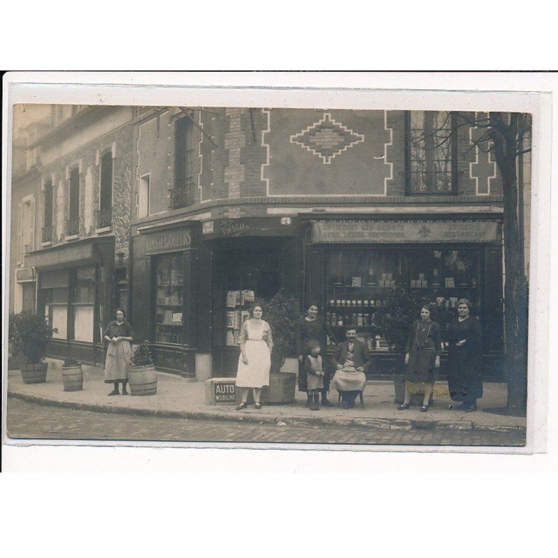 LA VARENNE ST HILAIRE : Rue de l'Eglise, épicerie restaurant - très bon état