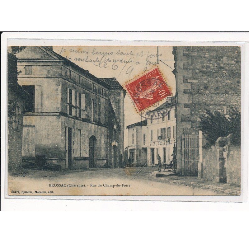 BROSSAC : Ru du Champ-de-Foire - très bon état