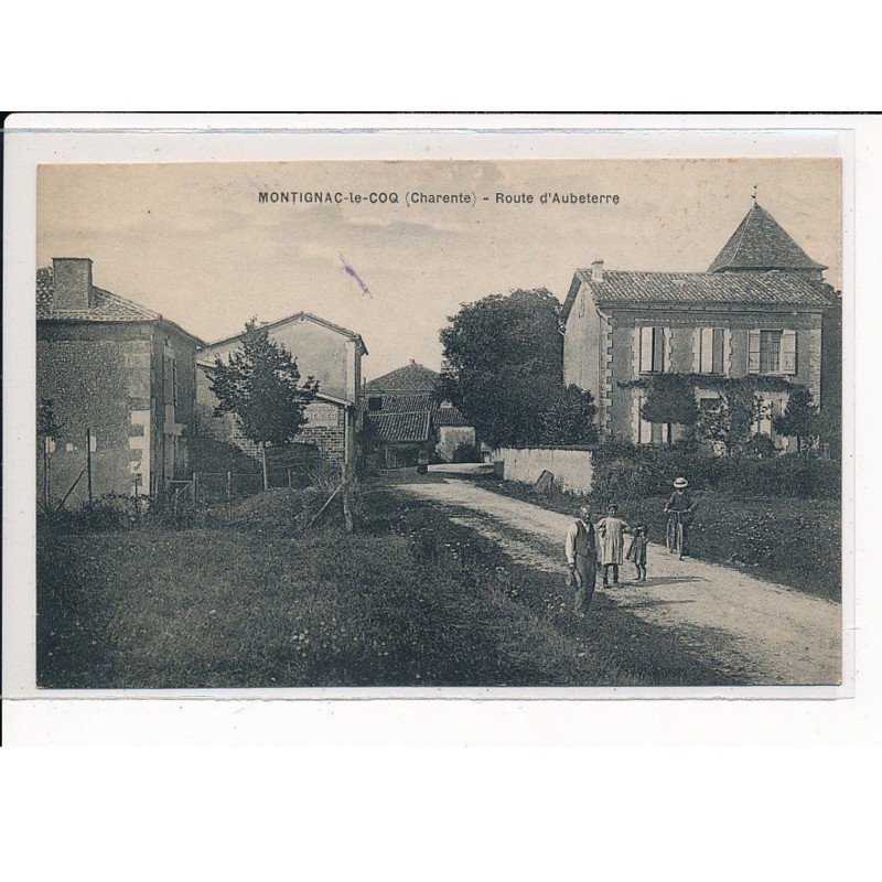 MONTIGNAC-le-COQ : Route d'Aubeterre - très bon état