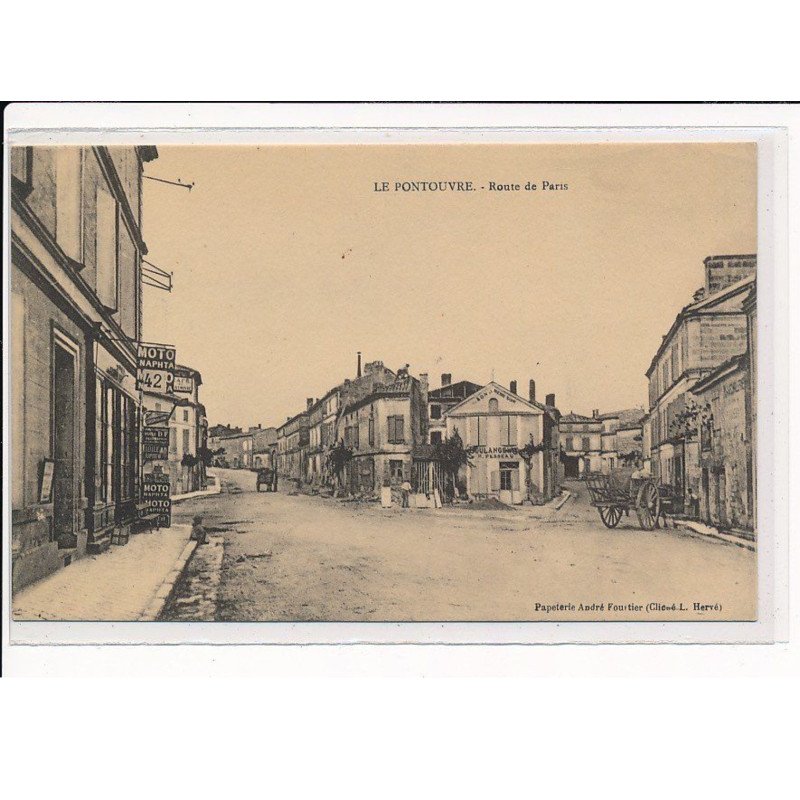LE PONTOUVRE : Route de Paris - très bon état
