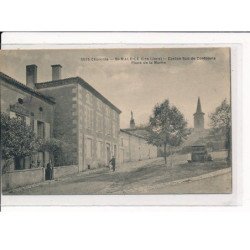 ST-MAURICE-les-LIONS : Canton Sud de Confolens, Place de la Mairie - très bon état