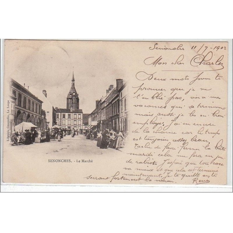 SENONCHES : le marché - très bon état