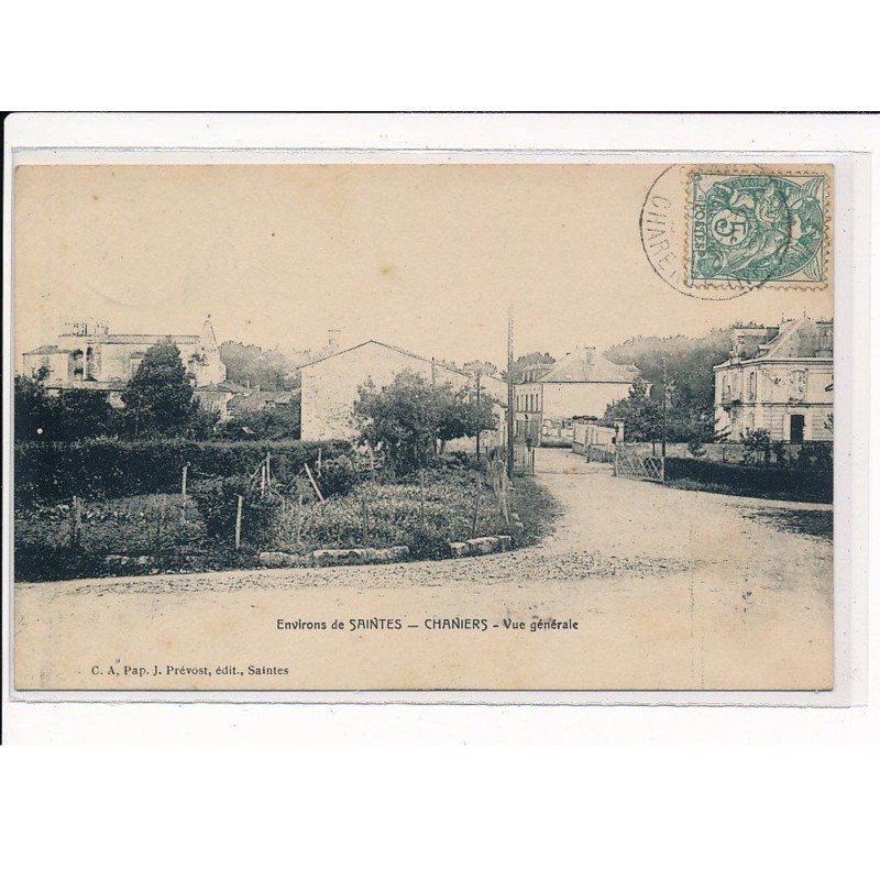 CHANIERS : Vue générale - très bon état