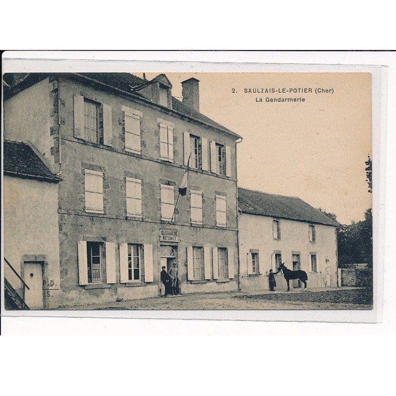 SAULZAIS-le-POTIER : La Gendarmerie - très bon état
