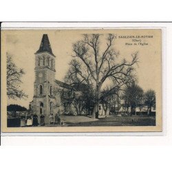 SAULZAIS-le-POTIER : Place de l'Eglise - très bon état